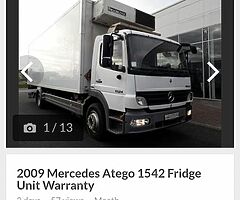 Looking for box body lorry must be taxed and tested