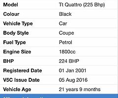 2001 Audi TT - Image 6/8