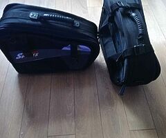 Motorbike trousers and panniers
