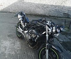 Breaking my 2004 hornet 600