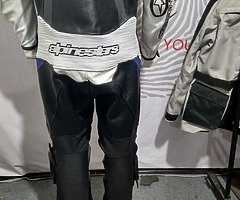 Motorbike leather suits