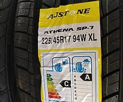 New tyres