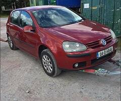 VW GOLF PARTS