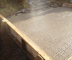 Paving and concreting and shuttering