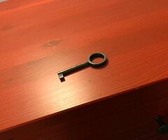 Burnt orange display unit - Image 8/9