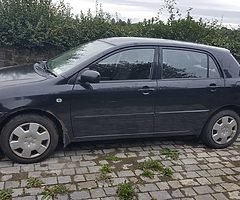 2005 Toyota Corolla 1.4L