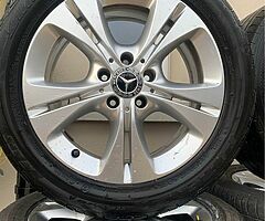 Genuine mercedes alloys