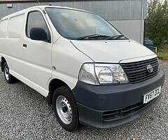 2008 TOYOTA HIACE SWB D-4D - Image 8/9