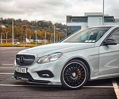 2013 Mercedes Benz E220cdi AMG sport plus