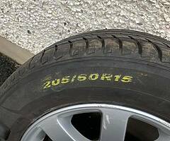 Volkswagen standard alloys 5x112 205/60/15