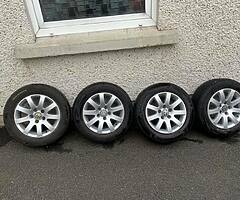 Volkswagen standard alloys 5x112 205/60/15 - Image 6/8
