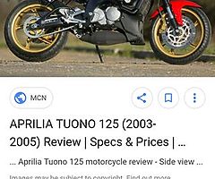 Wanted 125 road bike