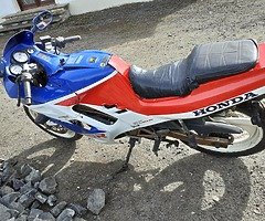 1990 honda nsr 125 bugeye project