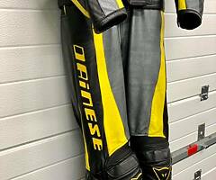 Dainese 2-piece leather suit