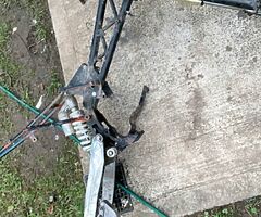 Crf70 pitbike frame