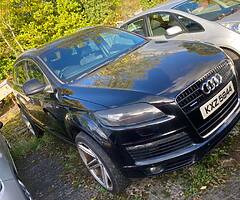 2007 audi q7 3.0tdi v6 s line 7 seater long mot cheap