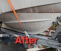 Mobile Dustless Antifoul Removal