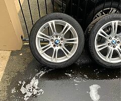 18” genuine bmw msport alloys