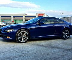 2008 bmw 635d sport twin turbo 294bhp.