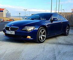 2008 bmw 635d sport twin turbo 294bhp.
