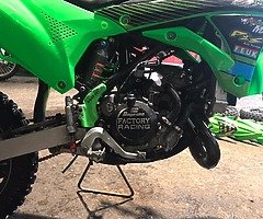 2017 kx 85 bw with sw wheels also