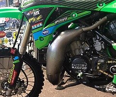 2017 kx 85 bw with sw wheels also