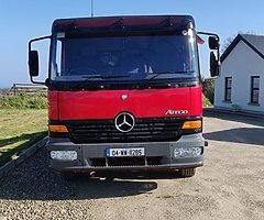 Mercedes atego 3 car transporter