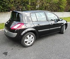 I'm a decent and cheerful Renault Megane looking for a new good owner to hop in and ride me.