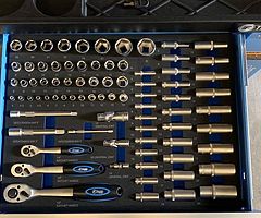 New German 7 Drawer Tool Box complete with Tools