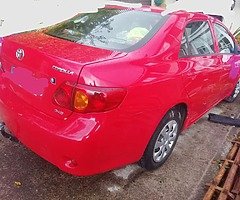 1.4 diesel toyota corolla saloon 2008