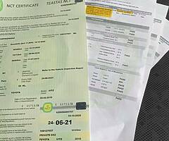 Toyota vitz 1liter auomatic new nct 6 2021 tax 12 2020 low malige 90km - Image 7/9