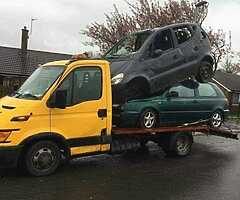 SCRAP CARS WANTED FOR CASH TODAY