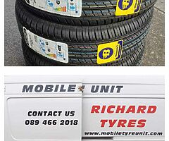 Mobile tyre fitting. New tyres!!!