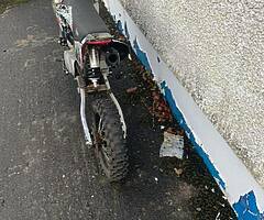 Pitbike stomp 140 small frame for breaking
