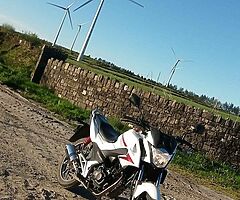 CBF 125 Delkevic exhaust system