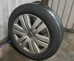 VW passat alloys wheels.