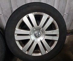 VW passat alloys wheels. - Image 5/6