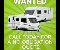 ALL TYPES OF CARAVANS BOUGHT FOR CASH