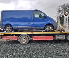 Vivaro traffic and primastars all breaking for parts