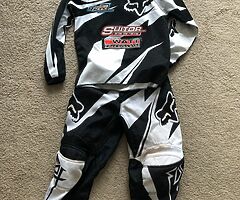 Fox Motocross Gear size 4-5 year old