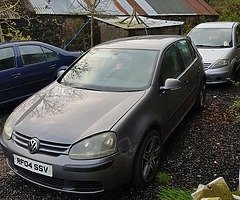 VOLKSWAGEN GOLF BREAKING PARTS ONLY