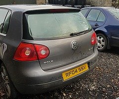 VOLKSWAGEN GOLF BREAKING PARTS ONLY - Image 4/5