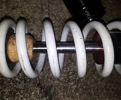 Rear vopo adjustable shock