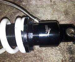 Rear vopo adjustable shock