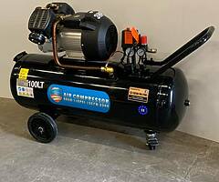 Brand new 100 litre Air Compressor 3hp