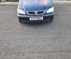 2005 Vauxhall Zafira