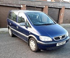 2005 Vauxhall Zafira
