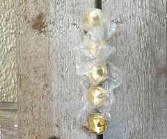 8 heavy brass handles
