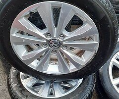 VW alloy wheels for sale fits on VW CADDY too