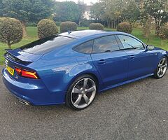 2014 audi a7 s line bi turbo** sepang blue 320 bhp from factory** - Image 8/10